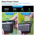 Telesin Battery Charger GoPro Hero 13 Camera Box 3 Slots with Battery, Black - S0-ECB-12-TGP