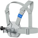 Telesin Vest Chest Strap with Quick Release for Action Cameras, Grey - S2-CGP-01GY