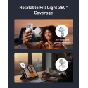 Telesin C03 Magnetic Seflie Ring Light, Silver - S5-BGD-01 Telesin C03 Magnetic Seflie Ring Light, Silver - S5-BGD-01