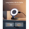 Telesin C03 Magnetic Seflie Ring Light, Silver - S5-BGD-01 Telesin C03 Magnetic Seflie Ring Light, Silver - S5-BGD-01