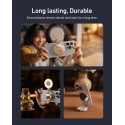 Telesin C03 Magnetic Seflie Ring Light, Silver - S5-BGD-01 Telesin C03 Magnetic Seflie Ring Light, Silver - S5-BGD-01