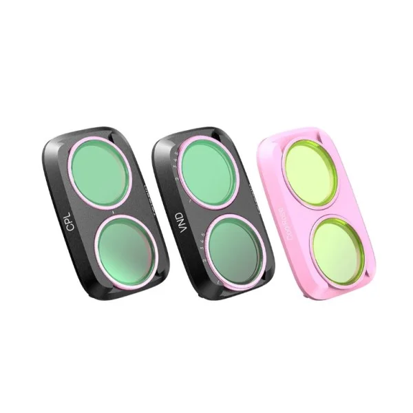 Telesin Pocket 4P Filter Kit Cool Rose +CPL +VND - S5-FLT-86-TDJ