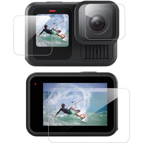 Telesin Tempered Glass Lens & Screen Protector Kit for GoPro HERO13 - S6-FLM-07-TGP