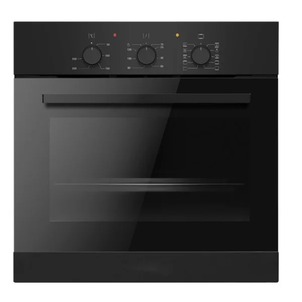 Startec Built-In 60cm Electric Oven, Black - SAO6EE9/B-FAN