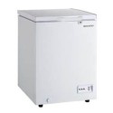 Sharp 130L Capacity,4.5CFT Freezer, White - SCF-K130XK-WH3