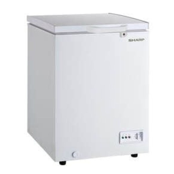 Sharp 130L Capacity,4.5CFT Freezer, White - SCF-K130XK-WH3