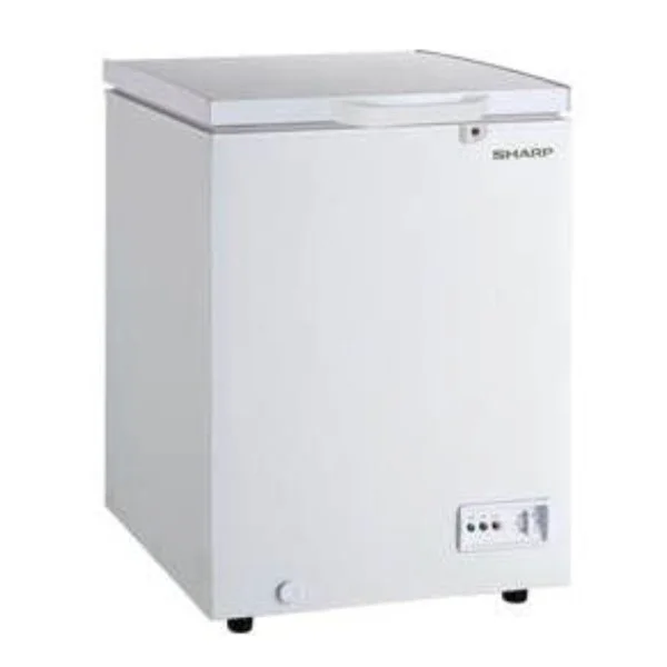 Sharp 130L Capacity,4.5CFT Freezer, White - SCF-K130XK-WH3