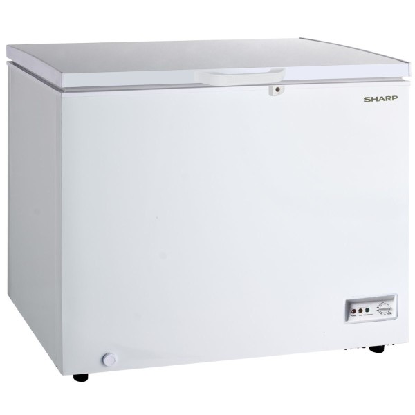 Sharp 400Liter 8.8 CFT, Chest Freezer, White - SCF-K400XK-WH3