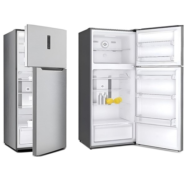 Sharp 527Liters, 18.6 CFT, Top Mount Freezer Refrigerator, Inox - SJ-HM700KW-HS3