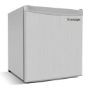 Sharp 75 Liters Capacity, 2.6 CFT Mini Refrigerator, Grey - SJ-K75XK-SL3