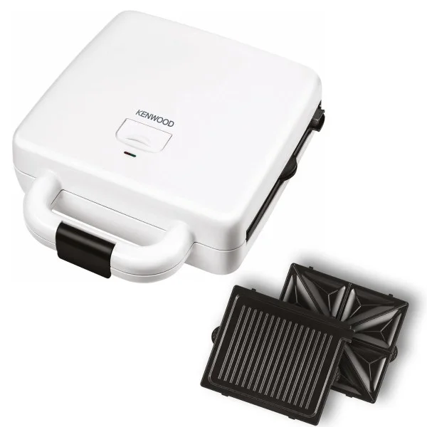 Kenwood 1300Watts, Sandwich Maker 3 in 1, White - SMP94.A0WH