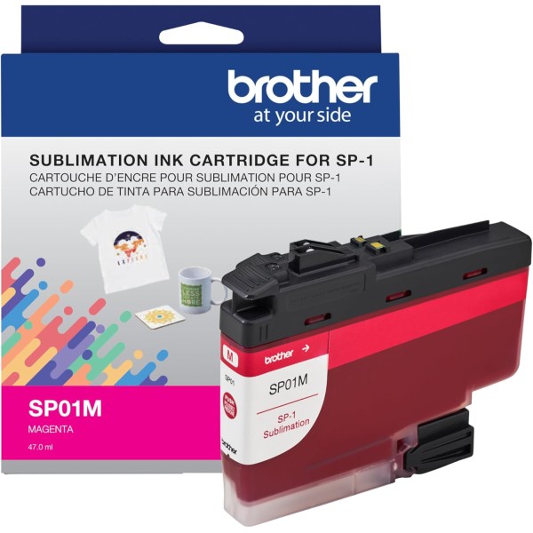 Brother Genuine Sublimation Ink Cartridge, Magenta - SP01MS