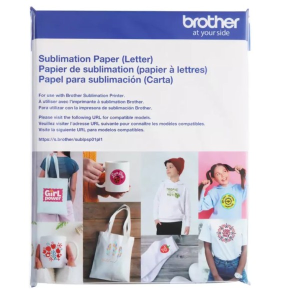 Brother Sublimation Transfer Paper – A4 / 100 Sheets - SP01PL