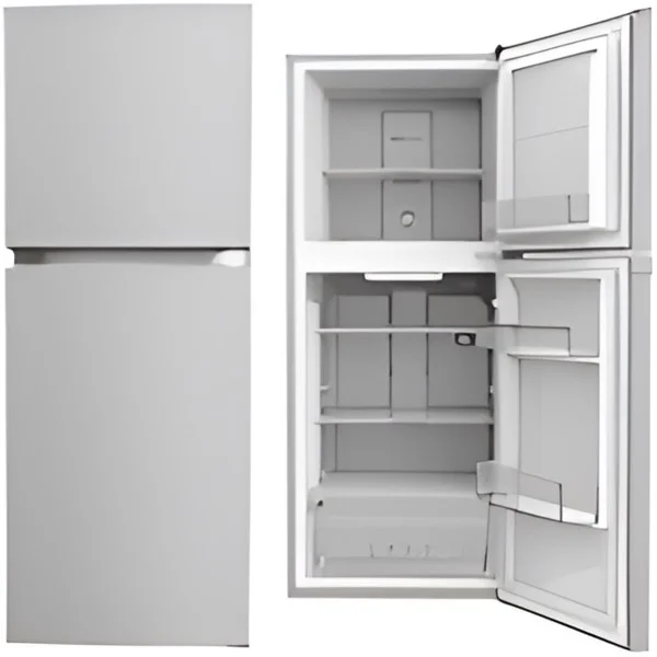 Skyworth Top Mount Freezer 265 Liters Refrigerator, 9.3 CFT, Silver - SRD-265WTAPA