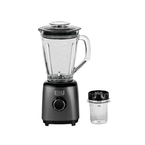 Black & Decker Premium 500Watts, 5-Speed Pulse Function Stainless Steel Blender and Grinder - SSBX525-B5