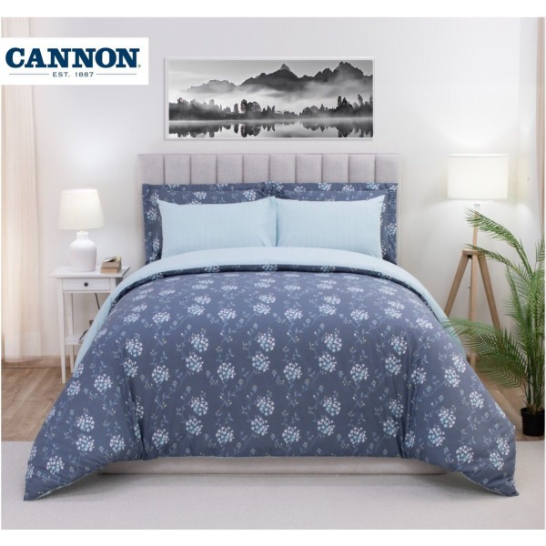 CANNON King Printed Comforter Set of 6Pcs - HT03067-1