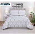 CANNON King Printed Comforter Set of 6Pcs - HT03067-2