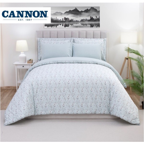 CANNON King Printed Comforter Set of 6Pcs - HT03067-4