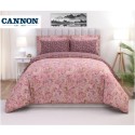 CANNON King Printed Comforter Set of 6Pcs - HT03067-7