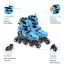 Xootz Inline Skates, Blue - TY6066-M-T