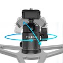 Telesin Triple Suction Cup Camera Mount - TE-TSB-001
