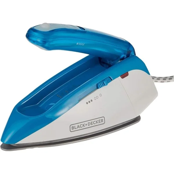 Black & Decker 1085Watts, Dual Voltage Travel Steam Iron - TI250-B5