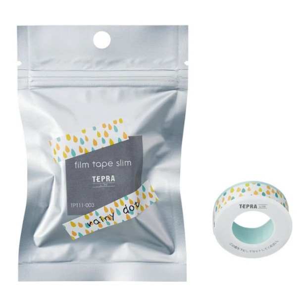 King Jim TEPRA Lite 11mm Film Tape (Rainy Dot) - TPT11-003