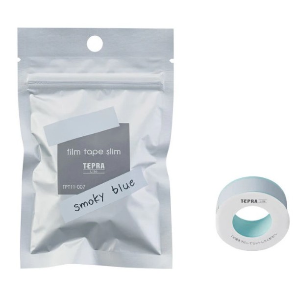 King Jim TEPRA Lite 11mm Film Tape (Smoky Blue) - TPT11-007