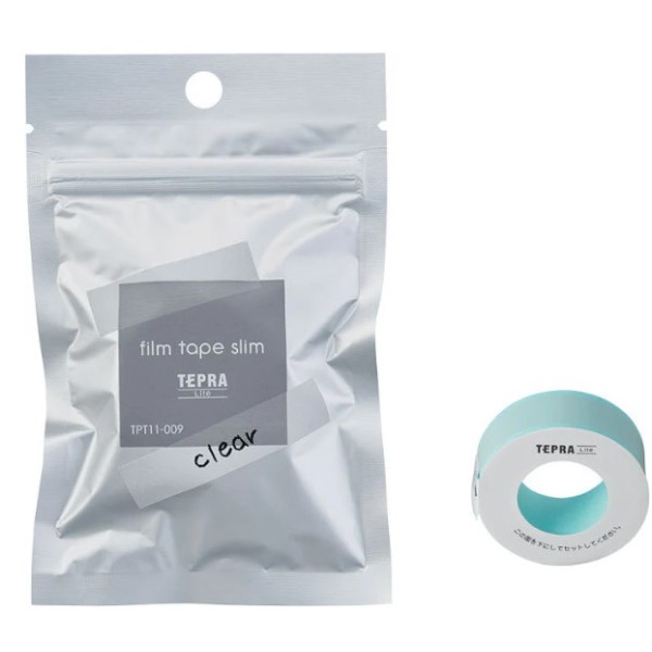 King Jim TEPRA Lite 11mm Film Tape (Clear) - TPT11-009