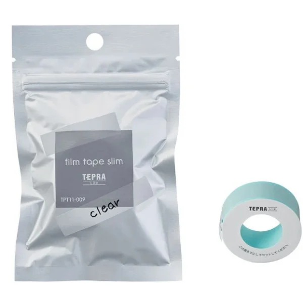 King Jim TEPRA Lite 11mm Film Tape (Clear) - TPT11-009