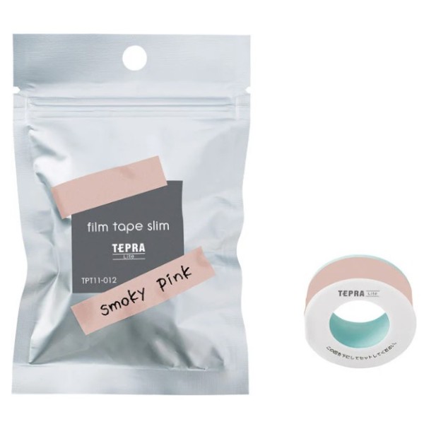 King Jim TEPRA Lite 11mm Film Tape (Smoky Pink) - TPT11-012