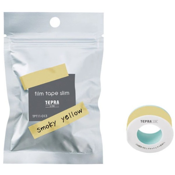 King Jim TEPRA Lite 11mm Film Tape (Smoky Yellow) - TPT11-013
