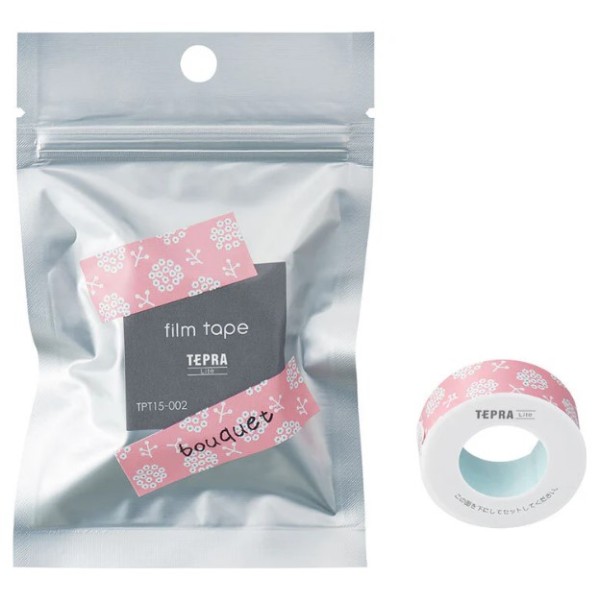 King Jim TEPRA Lite 15mm Film Tape (Bouquet) - TPT15-002