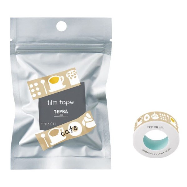 King Jim TEPRA Lite 15mm Film Tape (Cafe) - TPT15-011