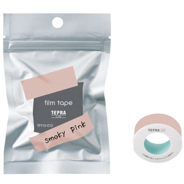 King Jim TEPRA Lite 15mm Film Tape (Smoky Pink) - TPT15-012