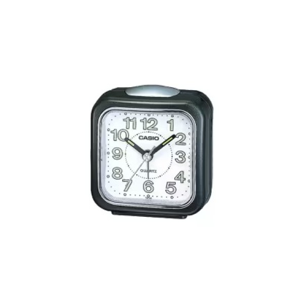 Casio Analog Table Alarm Clock, Black - TQ-142-1DF