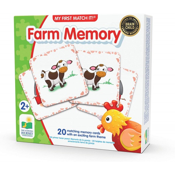 My First Memory Game - Farm - 052686-T