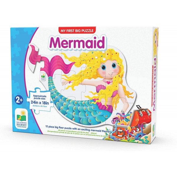 My First Big Floor Puzzle - Mermaid - 106433-T