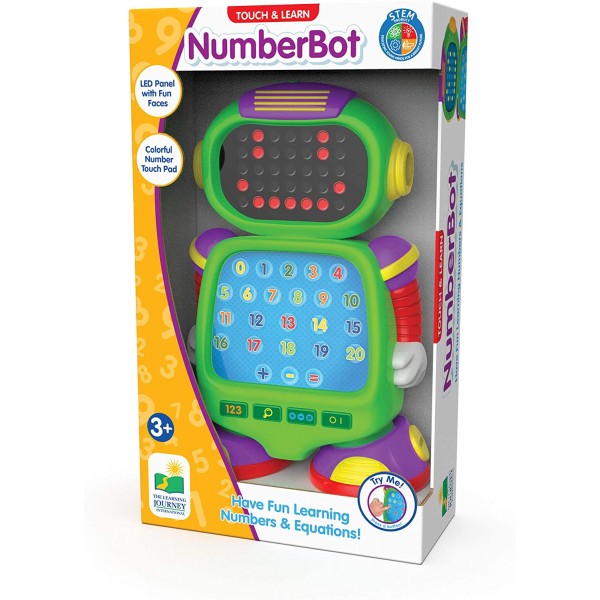 The Learning Journey Touch & Learn - NumberBot - 115244-T