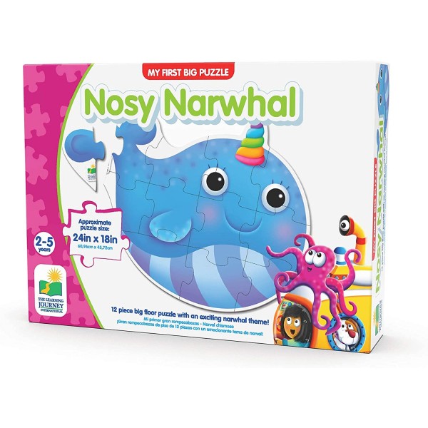 My First Big Floor Puzzle - Nosy Narwhal - 192511-T