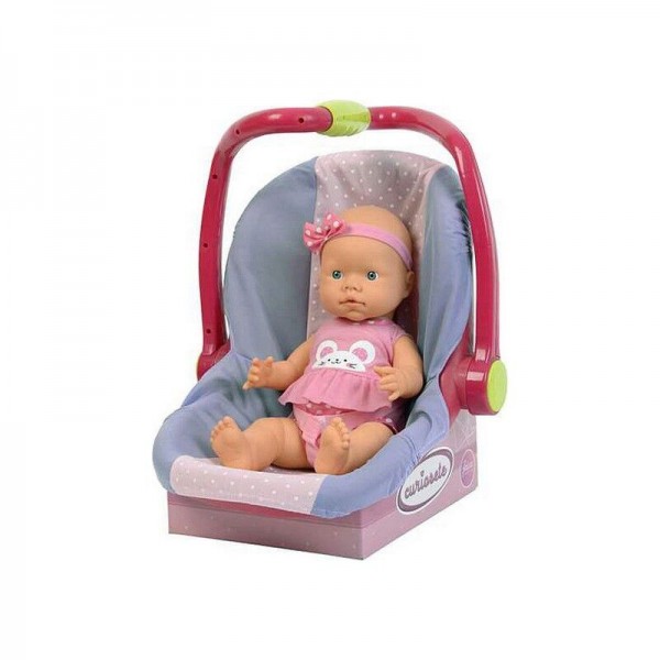Curiosete Doll With a Baby Carrier Size 40cm - 40537-F