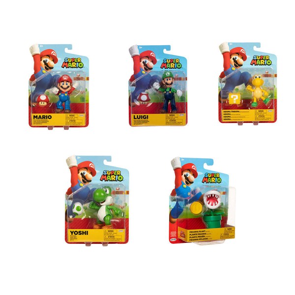 Nintendo 4" Super Mario Figures Wave 29 - Assorted 1-Piece - 41374-T