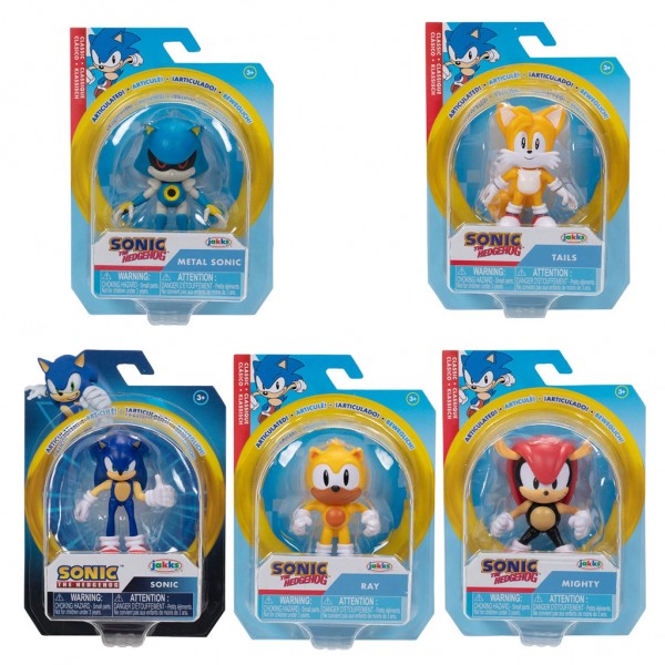 Sonic The Hedgehog 2.5" Figures Wave 9, Assorted - 1-Piece - 41437-T