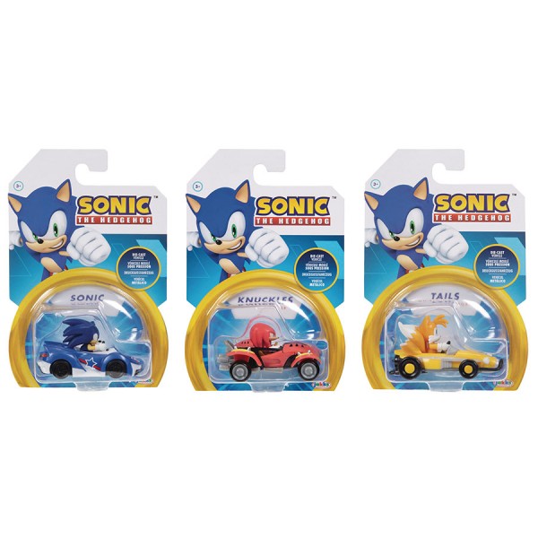 Sonic The Hedgehog 1:64 Scale Die-Cast Vehicle Wave 3, Assorted (1-Piece) - 41485-T