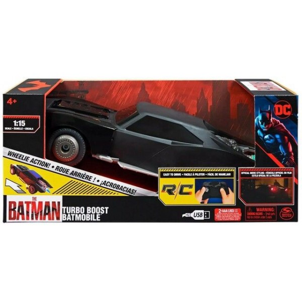 DC Batman Movie RC Turbo Boost Batmobile - 6061300-T