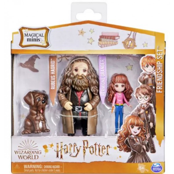 The Wizarding World Magical Minis Hermione-Rubeus Friendship Set - 6061833-T