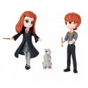 The Wizarding World 3" Magical Minis Friendship Set Ron & Ginny Weasley - 6061834-T