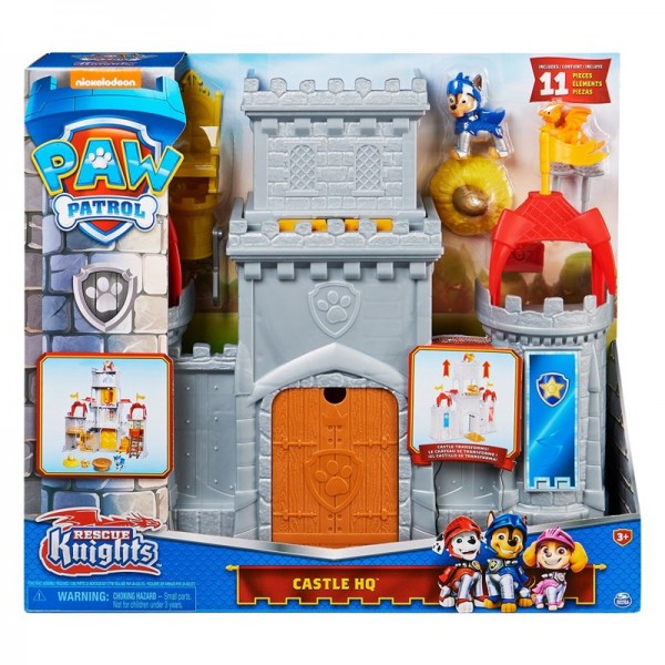 Paw Patrol Rescue Knights Castle HQ Playset - 6062103-T