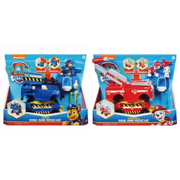Paw Patrol Rise N Rescue Feature Vehicle Assorted - 6062104-T
