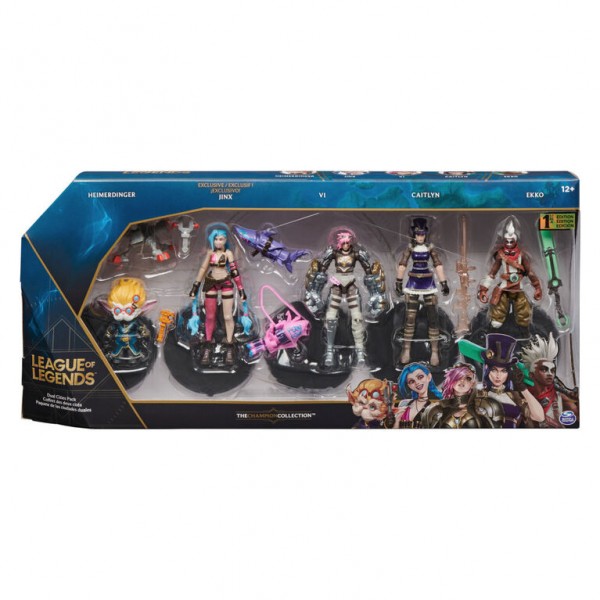 League of Legends Fig. 4" 5 Pack - 6062218-T